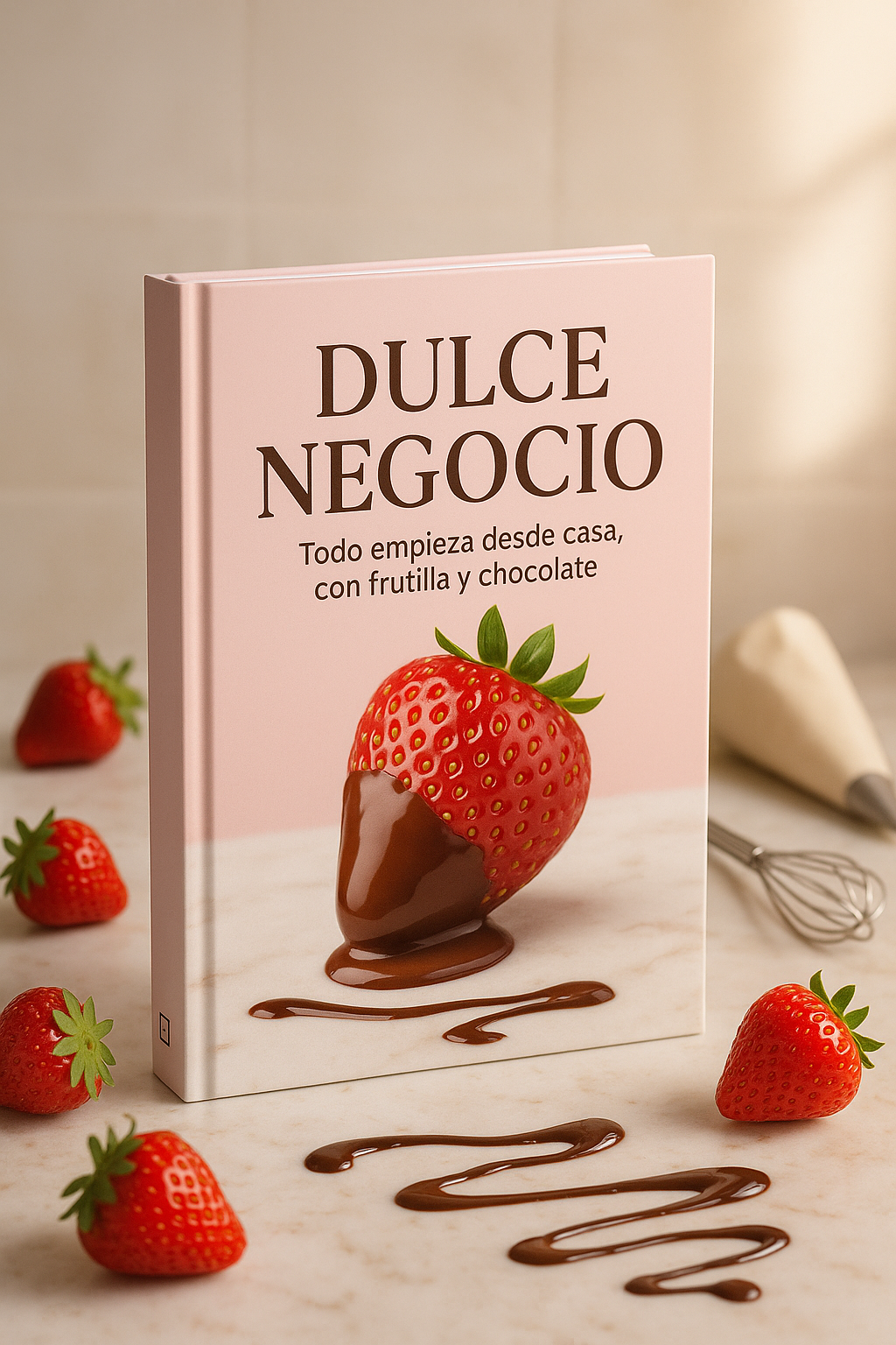 DULCE NEGOCIO - TODO EMPIEZA DESDE CASA CON FRUTILLA Y CHOCOLATE